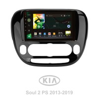 Штатна магнітола SIGMA X9464 ANDROID 10 4+64 Gb 4G DSP Kia Soul 2 PS 2013-2019 (B) 9"