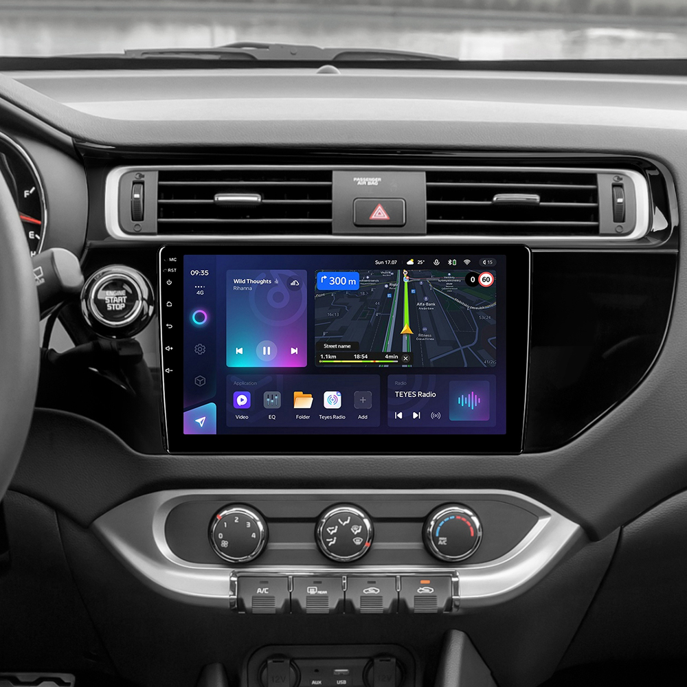 Автомобільна штатна магнітола Teyes CC3L 4+32 Gb Kia RIO 4 K3 2015-2017 9"