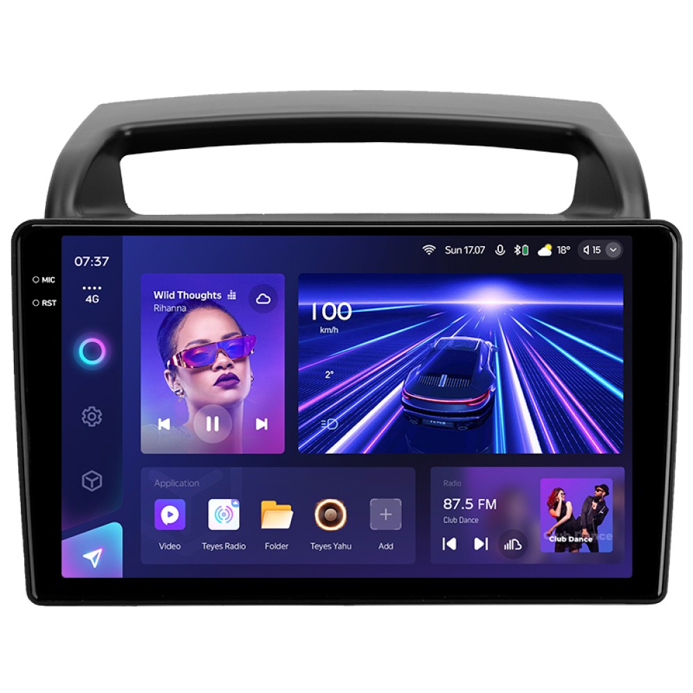 Штатная магнитола Teyes CC3 6+128 Gb Kia Carnival VQ 2006-2014 9" 2k