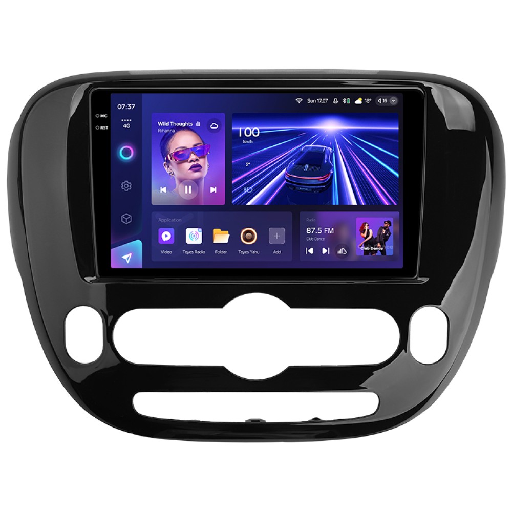 Штатна магнітола Teyes CC3 6+128 Gb Kia Soul 2 PS 2013-2019 (A) 9" 2k