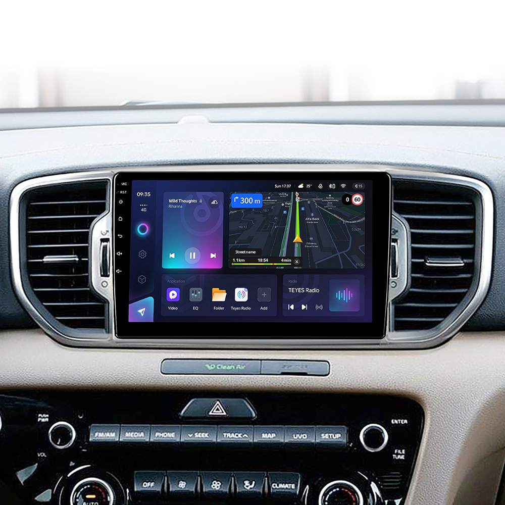 Автомобільна штатна магнітола Teyes CC3L 4+32 Gb Kia Sportage 4 QL 2016-2018 (KX5 B) 9"