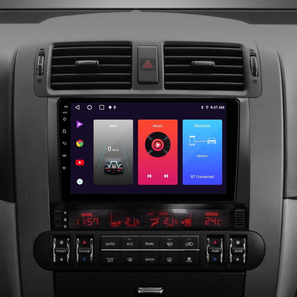 Автомобильная штатная магнитола SIGMA F9216 ANDROID 10 2+32 Gb Kia Borrego 2008 - 2011 9"