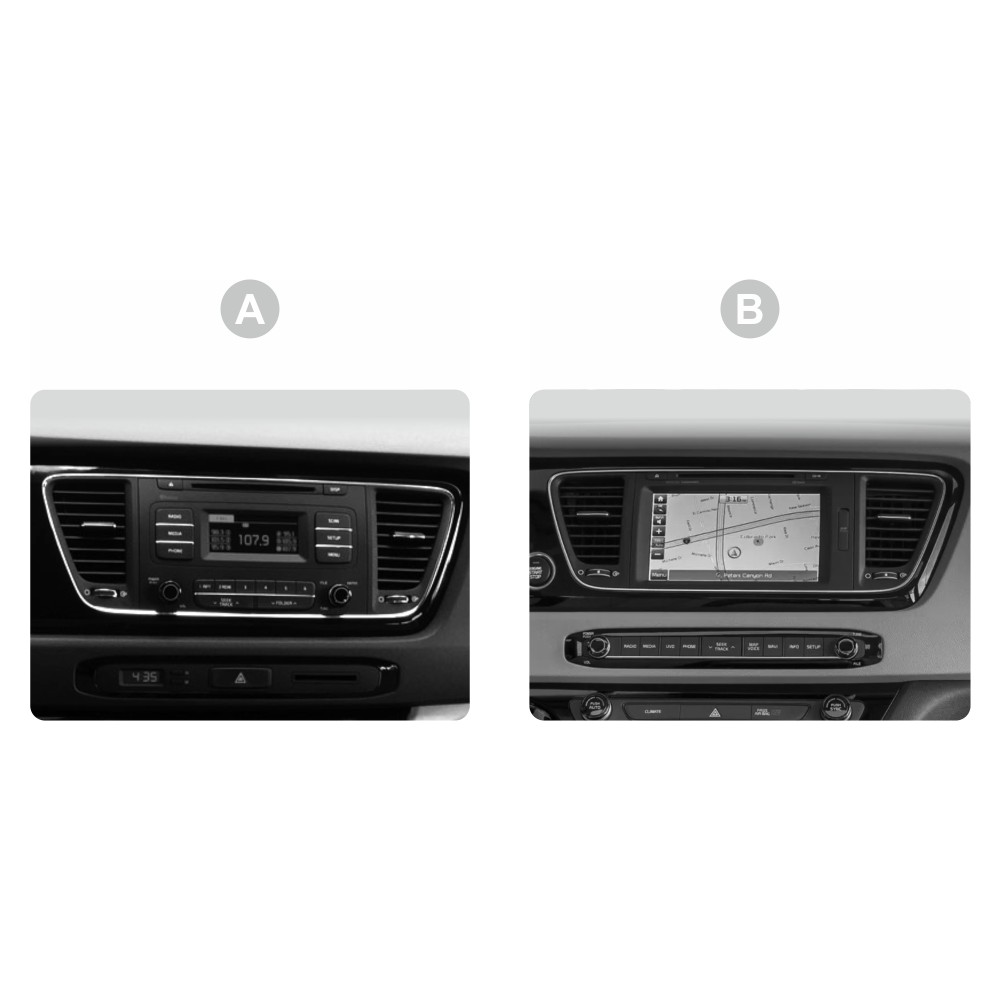 Автомобильная штатная магнитола SIGMA F9216 ANDROID 10 2+32 Gb Kia Carnival YP 2014 – 2020 (A) 9"