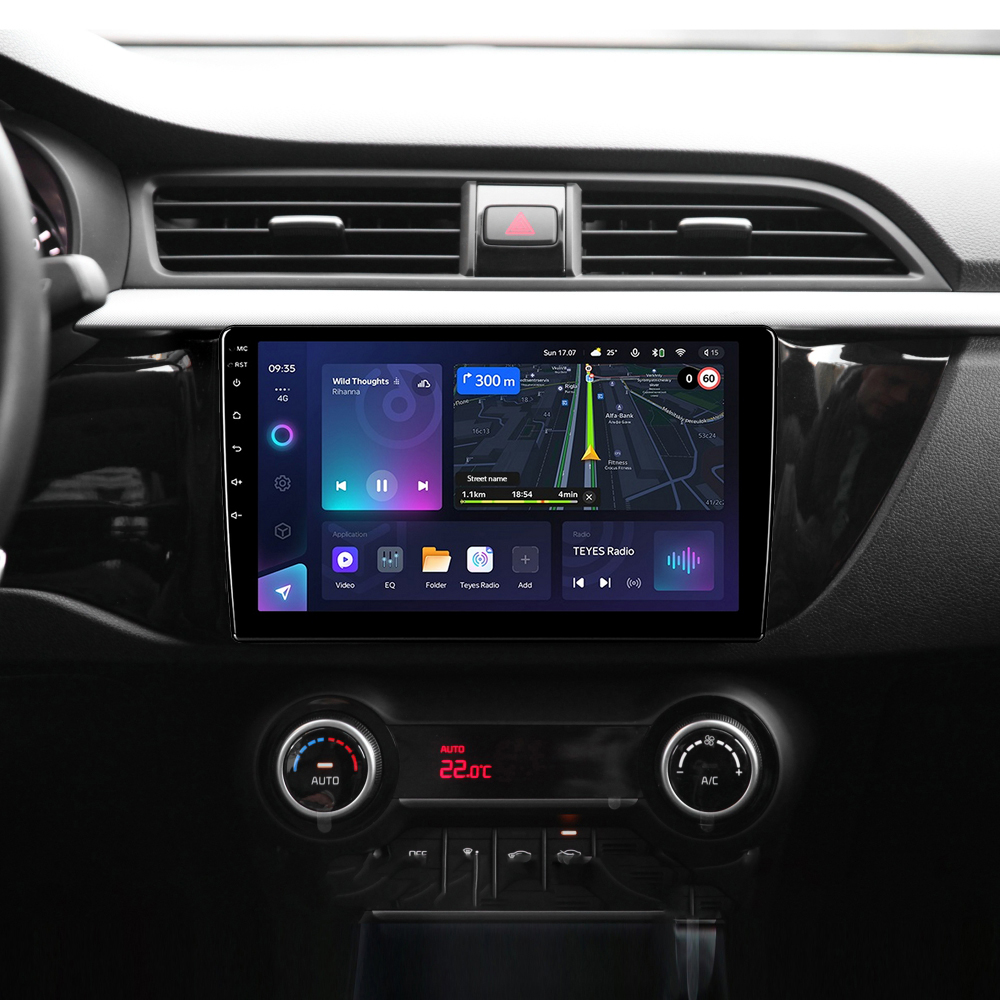 Автомобільна штатна магнітола Teyes CC3L 4+32 Gb Kia RIO 4 2016 - 2019 (K2 B) 9"