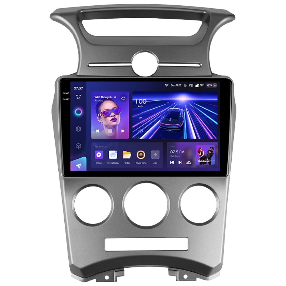 Штатна магнітола Teyes CC3 3+32 Gb Kia Carens UN 2006-2012 (F1) 9" 2k