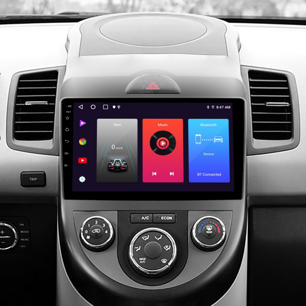 Автомобильная штатная магнитола SIGMA F9216 ANDROID 10 2+32 Gb Kia Soul 1 2008 - 2014 9"
