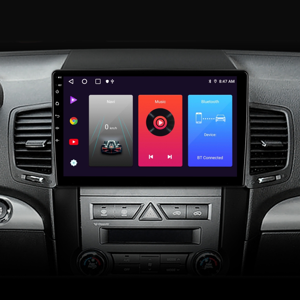Автомобільна штатна магнітола SIGMA F10216 ANDROID 10 2+32 Gb Kia Sorento 2 XM 2009-2012 (A) 10"