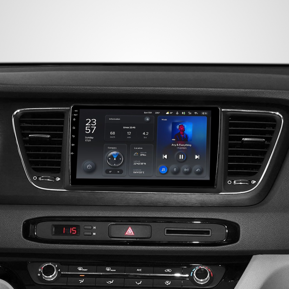 Штатная магнитола Teyes X1 2+32Gb Kia Carnival YP 2014 – 2020 (B) 9"