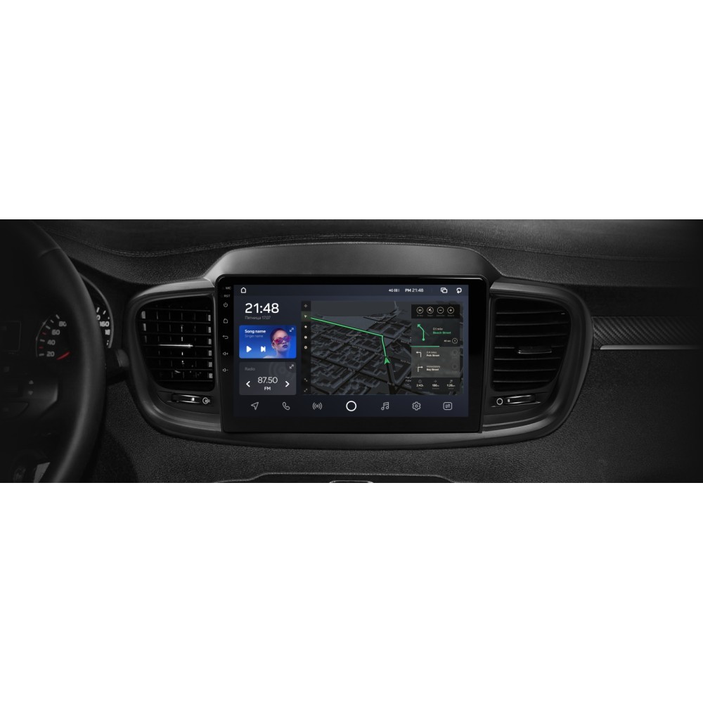 Штатная магнитола AMS T1010 6+128 Gb Kia Sorento 3 2014-2017 (A) 10"