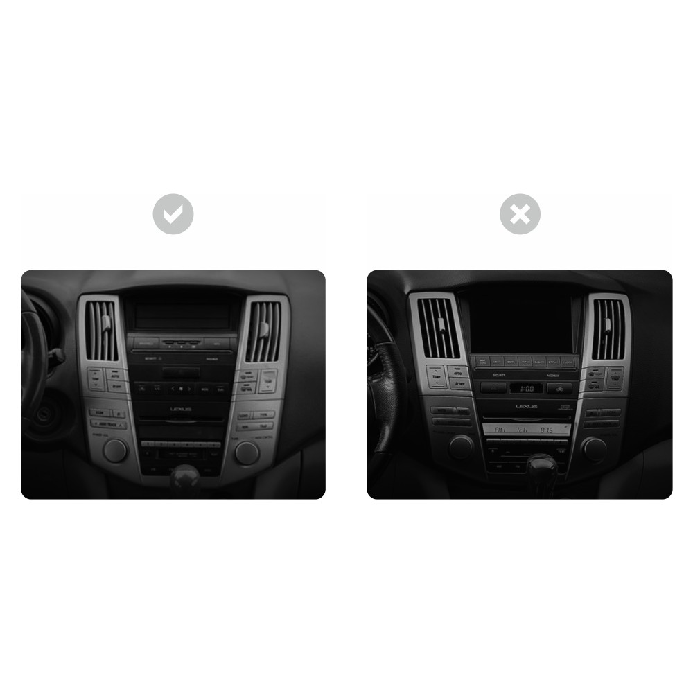 Штатна магнітола Teyes X1 2+32Gb Lexus RX300 RX330 RX350 RX400H Toyota harrier 2003-2009 9"