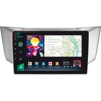 Штатна магнітола SIGMA PRO 98128 ANDROID 12 8+128 Gb 4G DSP Lexus RX300 RX330 RX350 RX400H Toyota harrier 2003-2009 9" 2k