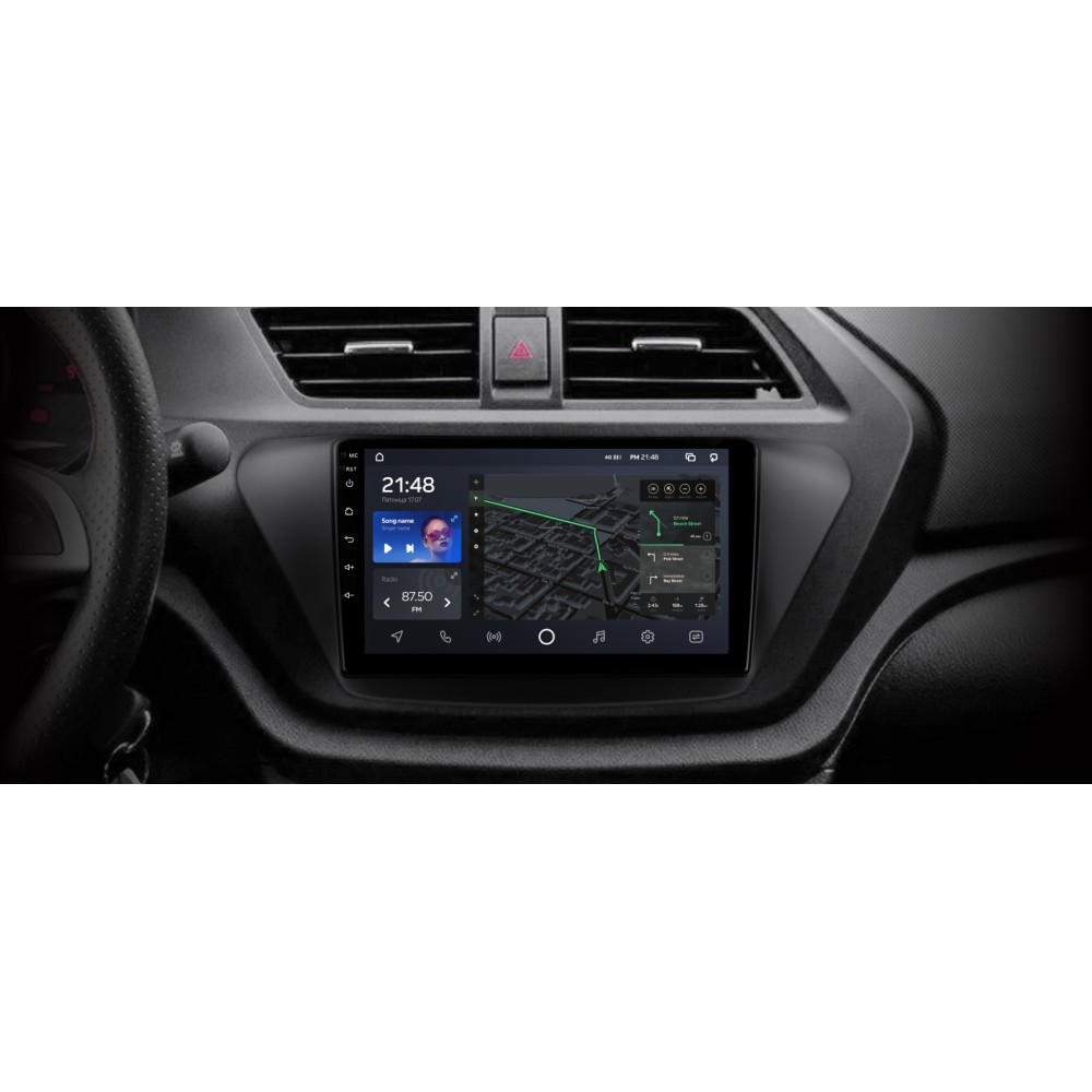Штатна магнітола AMS T910 6+128 Gb Lifan X50 2015-2019 9"