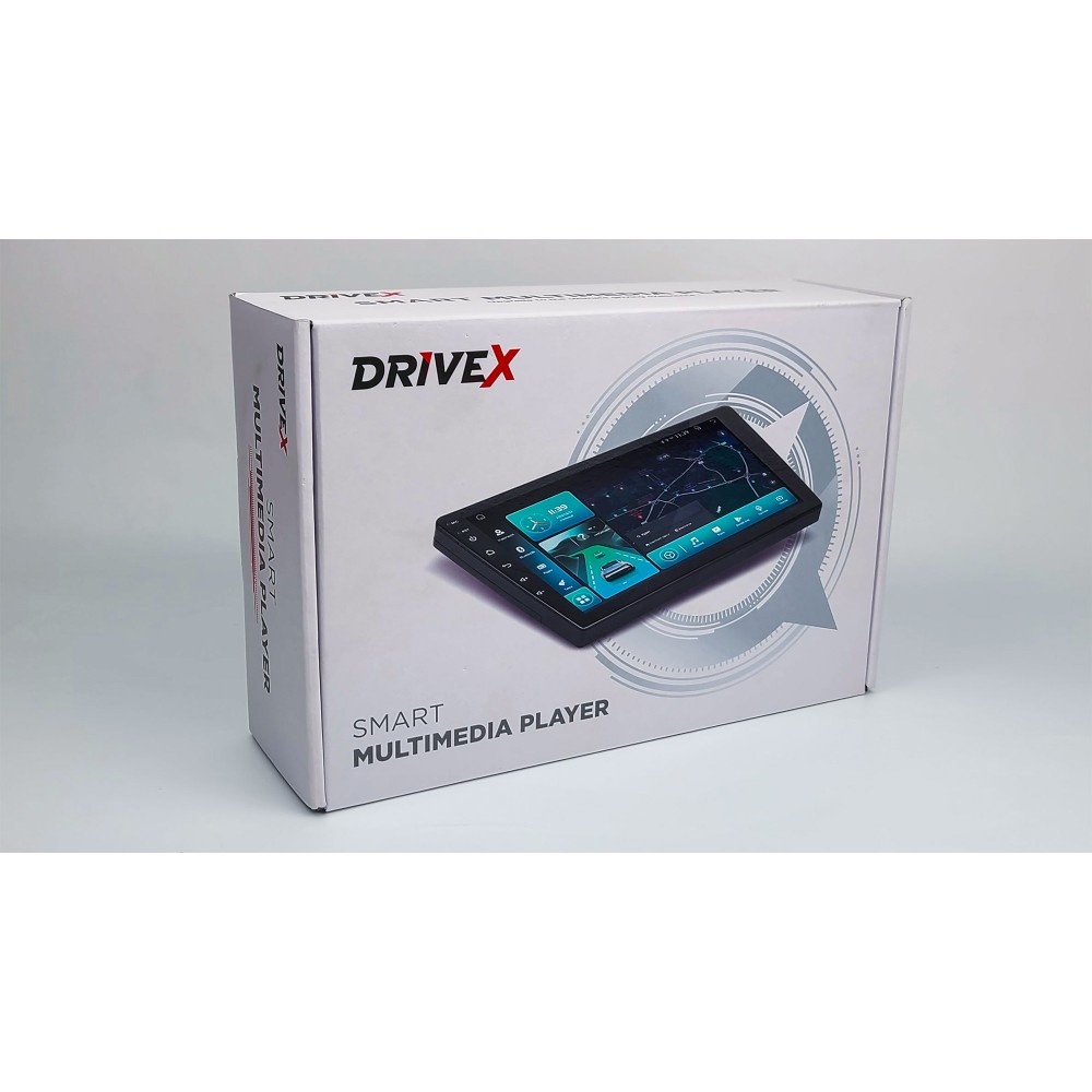 Автомобільна мультимедійна система DriveX UA-05 10" 2+32Gb 2.5D QLED 4-Cores Android 12.0