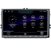 Штатна мультимедійна система VW DriveX UN1Q VW AND 9" QLED 4-core/2+32GB/Android 10.0/4x45Вт/QLED 1280x720/ASP