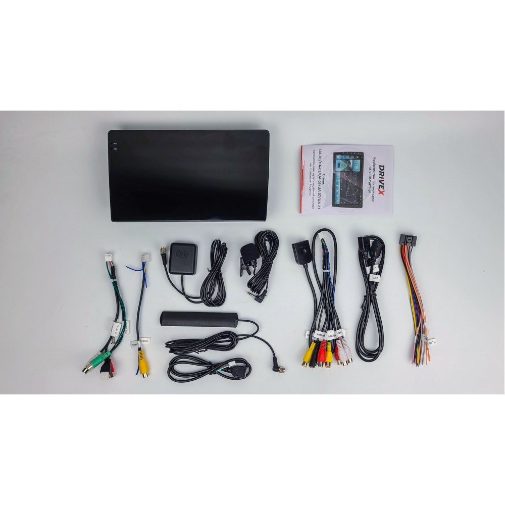 Автомобільна мультимедійна система DriveX UA-01 9" 2K 4G DSP 4+64Gb 2.5D QLED 8-Cores DSP Camera 360° Android