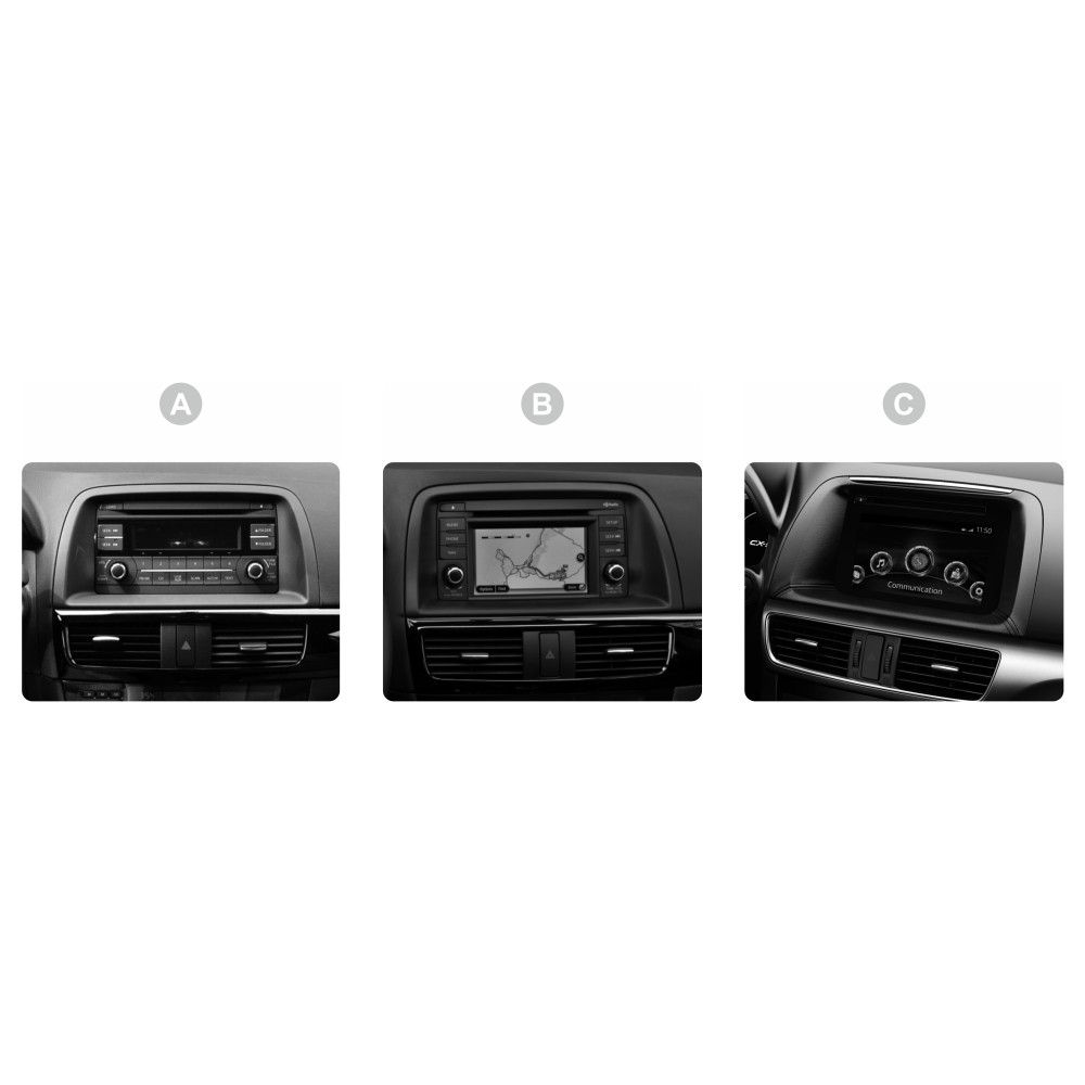 Автомобільна штатна магнітола SIGMA PRO 9464 ANDROID 12 4+64 Gb 4G DSP Mazda CX5 CX-5 CX 5 1 KE 2012-2015 (B) 9" дюймів
