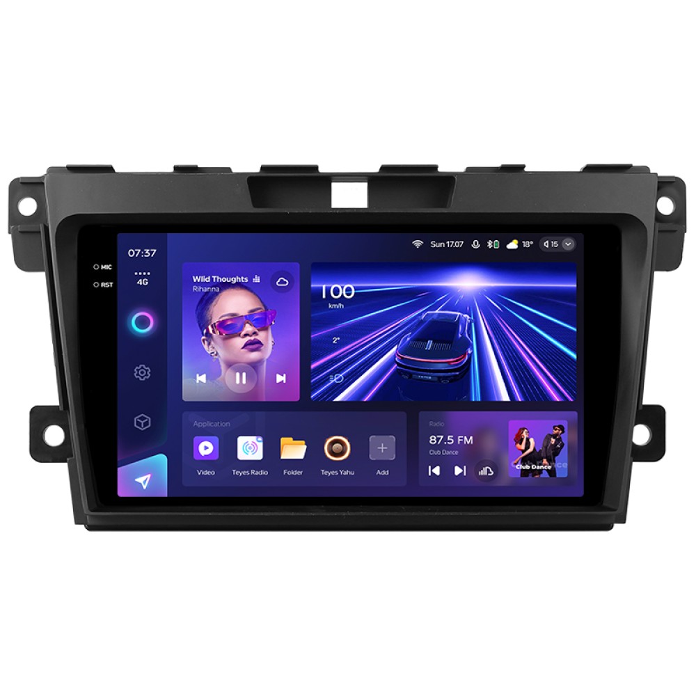 Штатна магнітола Teyes CC3 4+32 Gb Mazda CX7 CX-7 CX 7 ER 2009-2012 9" 2k