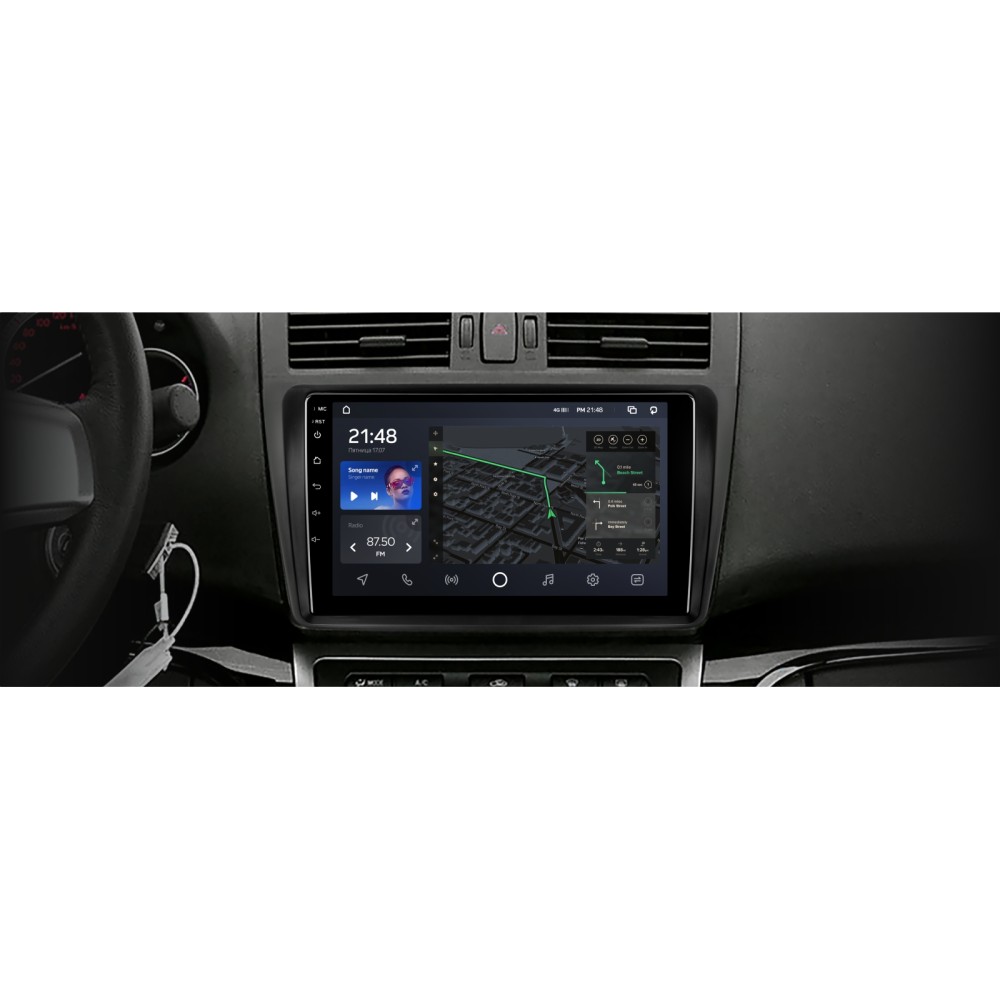 Штатна магнітола AMS T910 6+128 Gb Mazda 6 2 GH 2007-2012 9"