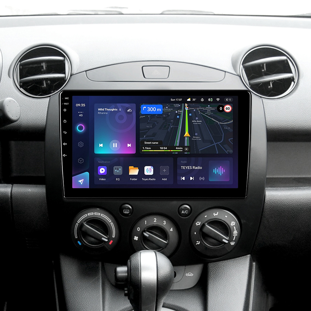 Автомобільна штатна магнітола Teyes CC3L 4+32 Gb Mazda 2 DE 2007-2014 9"