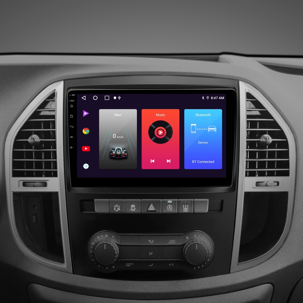 Автомобільна штатна магнітола SIGMA F10216 ANDROID 10 2+32 Gb Mercedes-Benz Vito 3 W447 2014-2020 10" (L1)