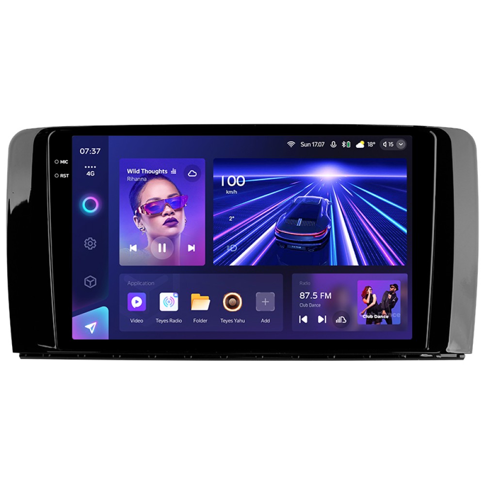Штатная магнитола Teyes CC3 4+32 Gb Mercedes Benz R-Class W251 R280 R300 R320 2005-2017 (F1) 9" 2k