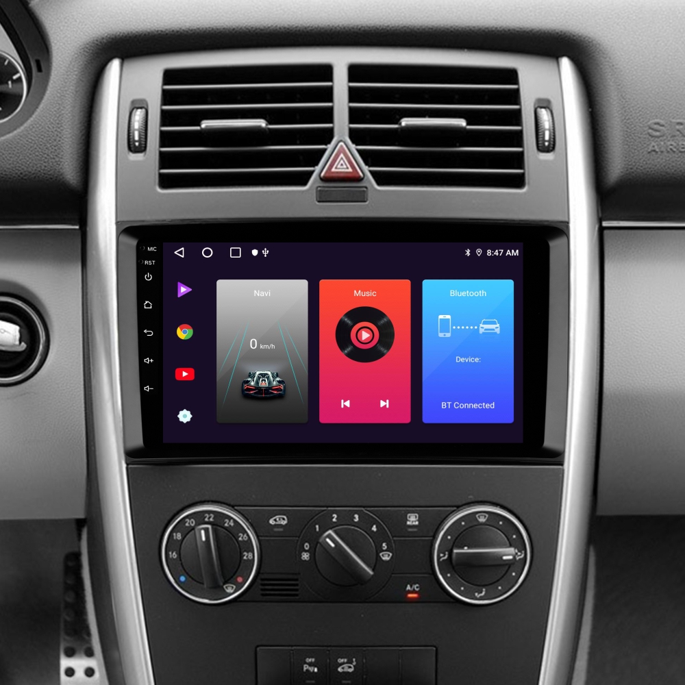 Автомобильная штатная магнитола SIGMA F9216 ANDROID 10 2+32 Gb Mercedes Benz B-Class T245 2005-2011 9"