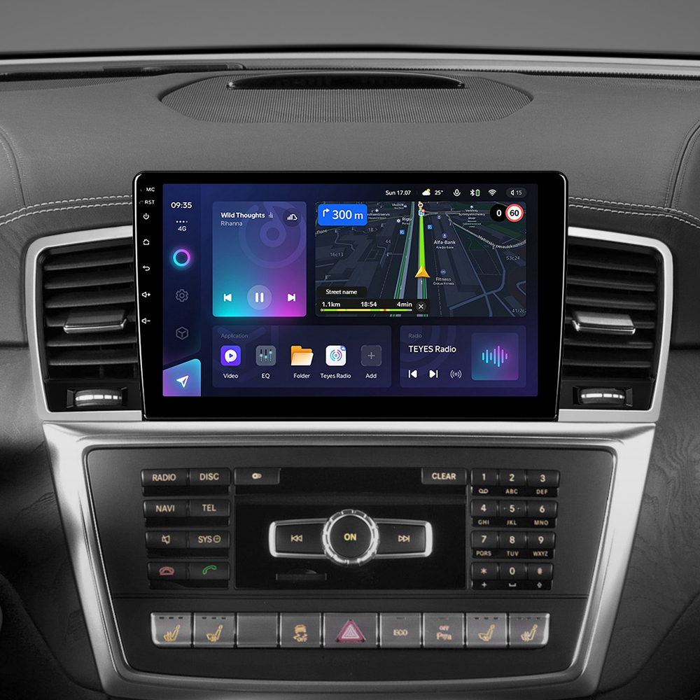 Автомобільна штатна магнітола Teyes CC3L 4+32 Gb Mercedes-Benz M-Class M Class W166 ML 2011-2015 9" (L3)