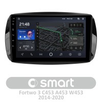 Штатна магнітола AMS T910 6+128 Gb Mercedes Benz Smart Fortwo 3 C453 A453 W453 2014-2020 9" (L1)