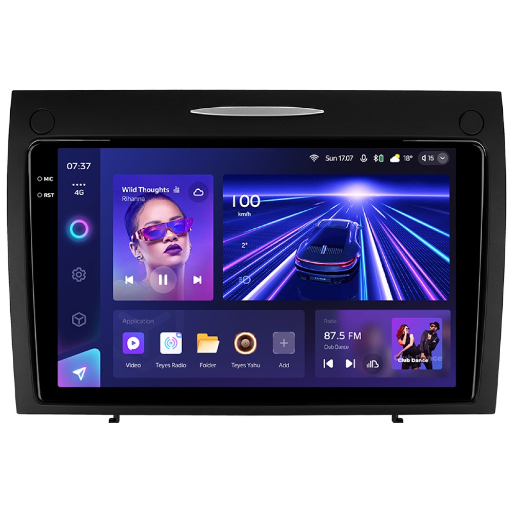 Штатная магнитола Teyes CC3 6+128 Gb Mercedes-Benz SLK-Class SLK Class R171 2004-2011 9" 2k (L2)