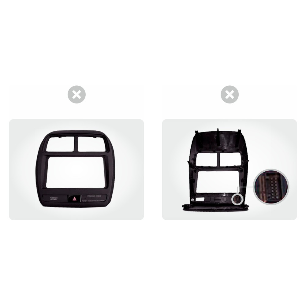 Автомобільна штатна магнітола SIGMA F10216 ANDROID 10 2+32 Gb Mitsubishi ASX 1 2010-2016 (A) 10"