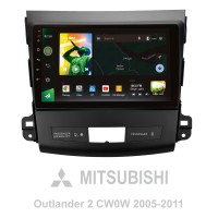 Штатна магнітола SIGMA X9232 ANDROID 10 2+32 Gb 4G DSP Mitsubishi Outlander 2 CW0W 2005-2013 / Citroen C-Crosser 1 2007-2013 / Peugeot 4007 200 (B) 9"