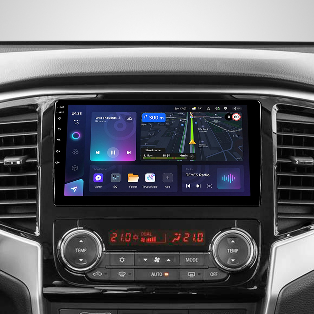 Автомобільна штатна магнітола Teyes CC3L 4+32 Gb Mitsubishi L200 5 2018-2020 (F1) 9"