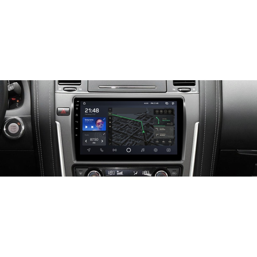 Штатна магнітола AMS T1010 6+128 Gb Nissan Patrol Y62 2010-2020 (F2) 10"