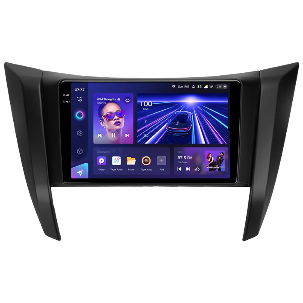 Штатная магнитола Teyes CC3 6+128 Gb с круговым обзором 360° Nissan Navara D23 IV 4 2014-2021 (A) 9" 2k