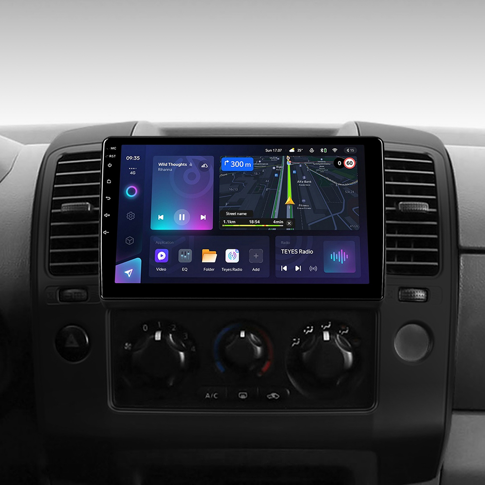 Автомобільна штатна магнітола Teyes CC3L 4+32 Gb Nissan Navara 3 D40 2004-2010 (F2) 9"