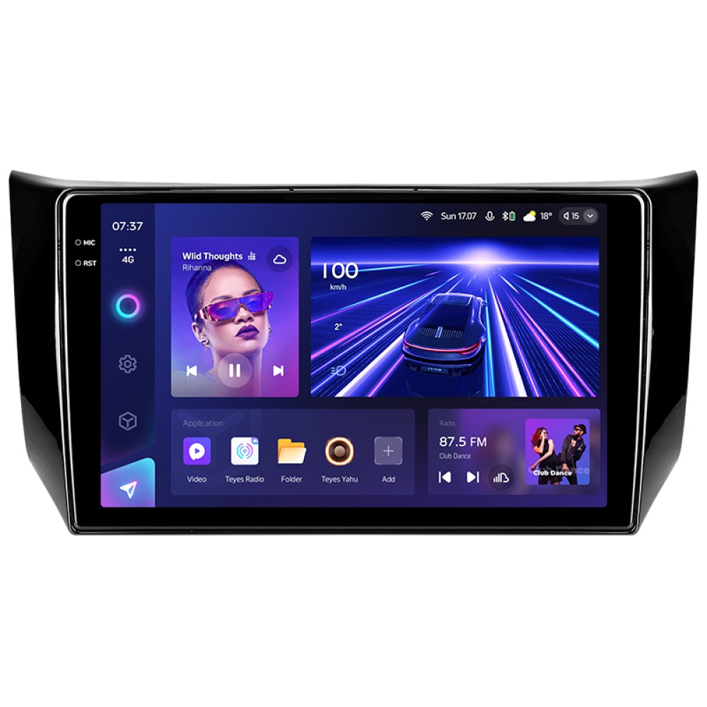 Штатна магнітола Teyes CC3 6+128 Gb з коловим оглядом 360° Nissan Sentra B17 2012-2017 10" 2k