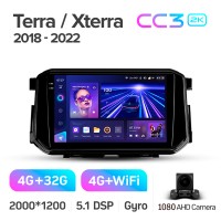Штатная магнитола Teyes CC3 4+32 Gb Nissan Terra Xterra 2018-2022 9" 2k (L1)