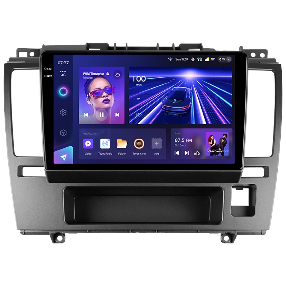 Штатна магнітола Teyes CC3 6+128 Gb Nissan Tiida C11 2004-2013 (F1) 9" 2k