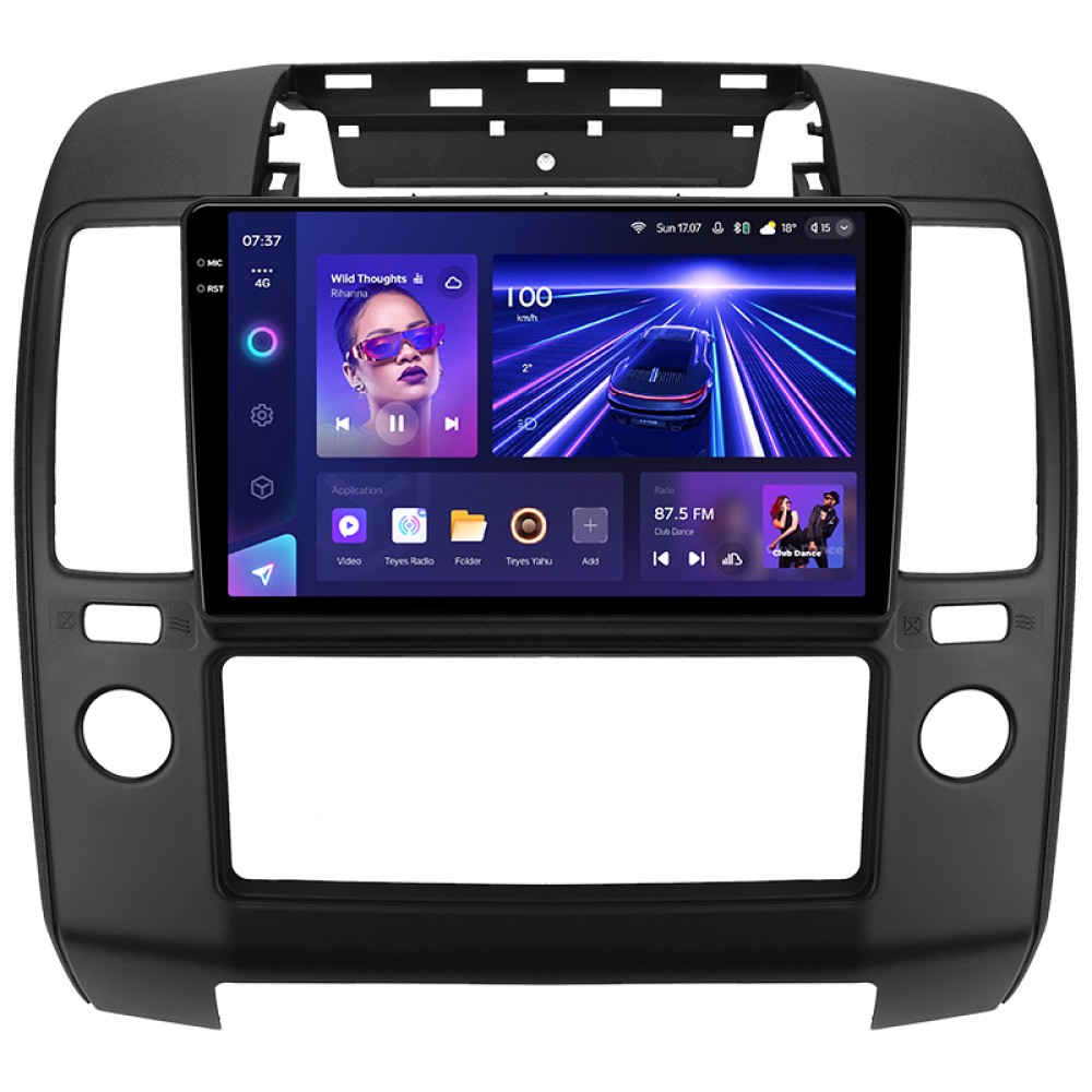 Штатная магнитола Teyes CC3 4+32 Gb Nissan Navara 3 D40 2004-2010 (F2) 9" 2k