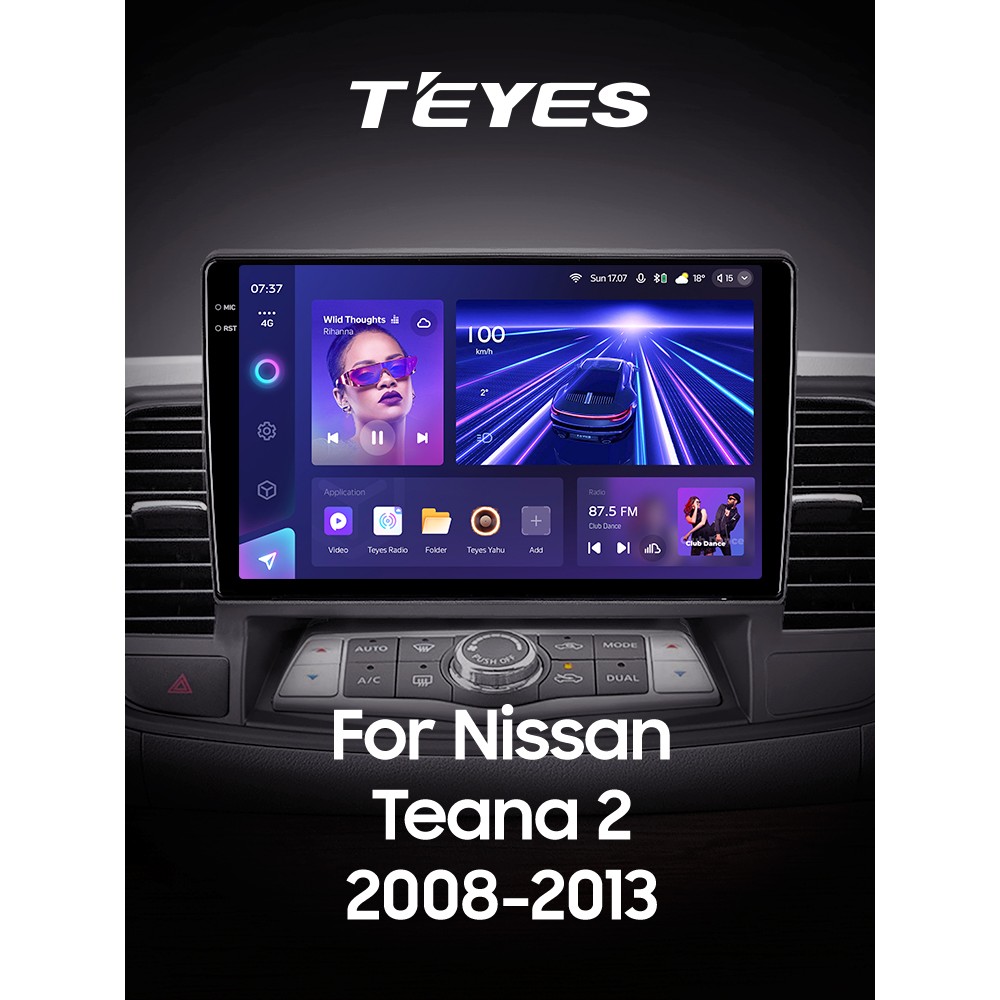Штатна магнітола Teyes CC3 4+64 Gb Nissan Teana J32 2008-2013 (A) 10" 2k
