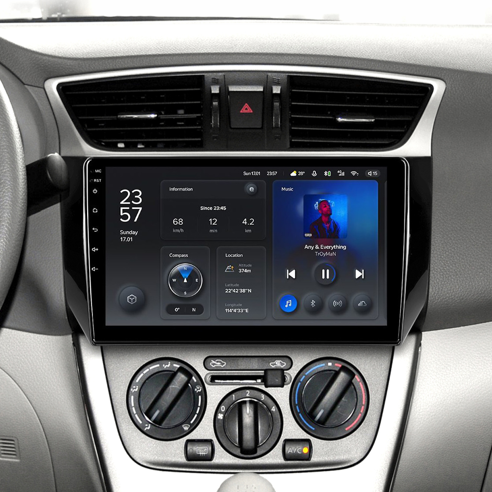 Штатна магнітола Teyes X1 2+32Gb Nissan Sentra B17 2012-2017 10"