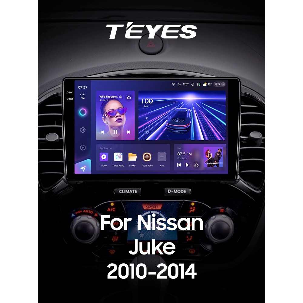 Штатна магнітола Teyes CC3 6+128 Gb Nissan Juke 2010-2014 9" 2k
