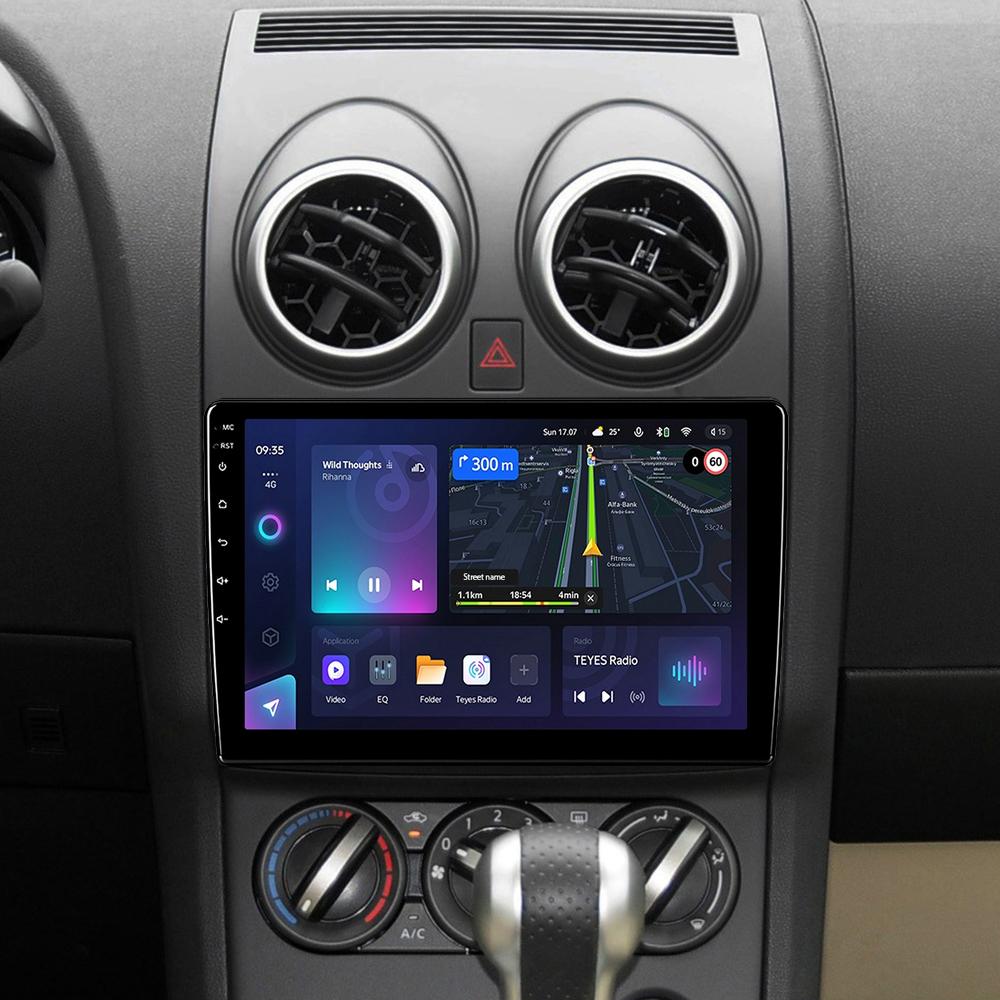 Автомобільна штатна магнітола Teyes CC3L 4+32 Gb Nissan Qashqai 1 J10 2006-2013 (F2) 9"