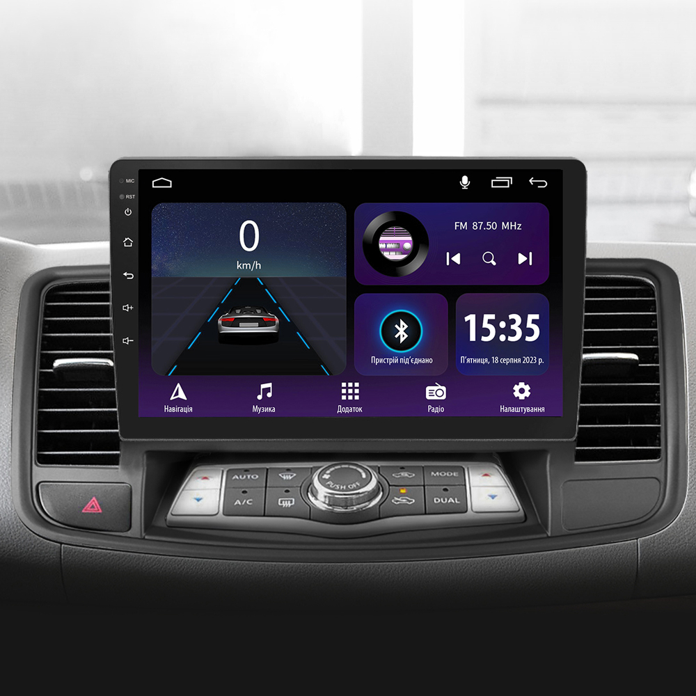 Автомобільна штатна магнітола SIGMA E10232 ANDROID 10 2+32 Gb Nissan Teana J32 2008-2013 (A) 10" дюймів