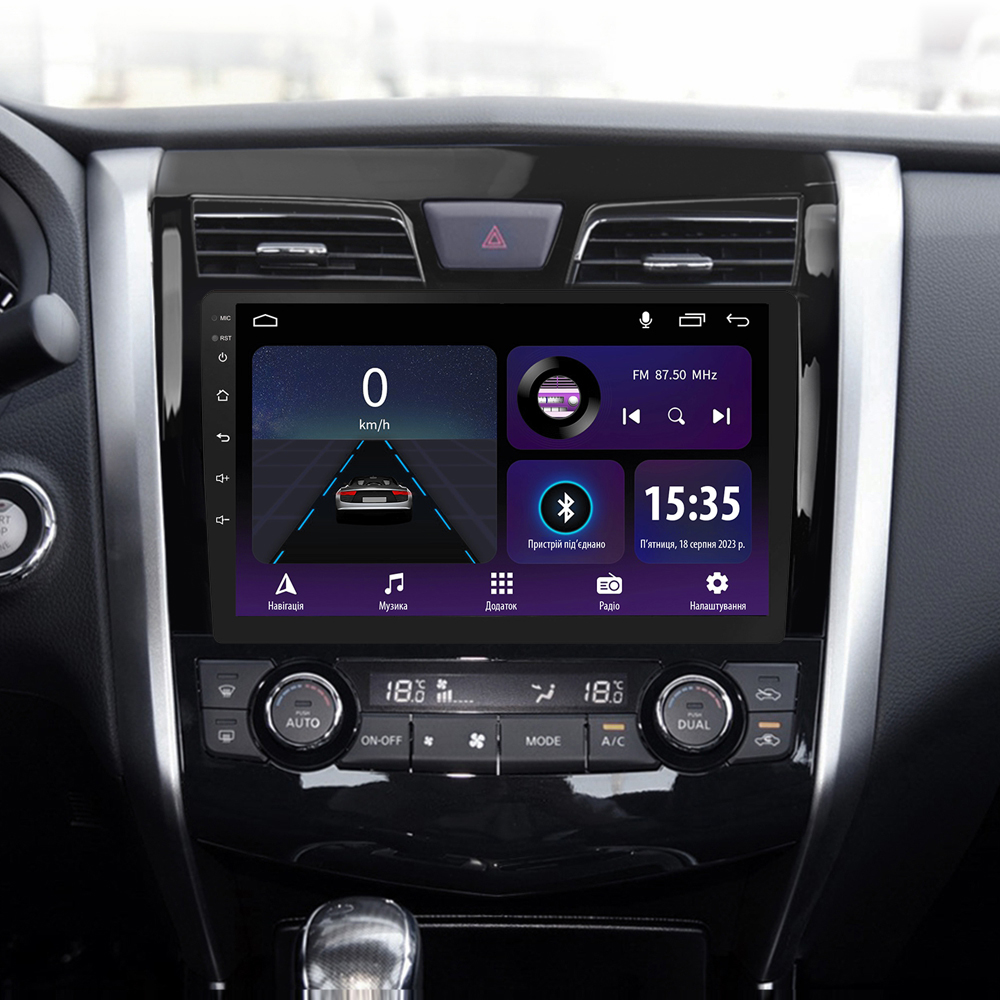 Автомобільна штатна магнітола SIGMA E10232 ANDROID 10 2+32 Gb Nissan Teana J33 2013-2015 (A) 10" дюймів