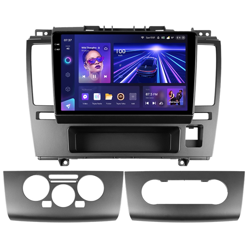 Штатна магнітола Teyes CC3 3+32 Gb Nissan Tiida C11 2004-2013 (F1) 9" 2k