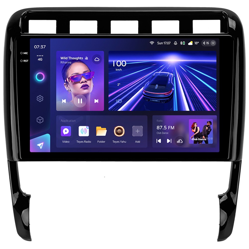 Штатна магнітола Teyes CC3 3+32 Gb Porsche Cayenne I 1 9PA 2002-2010 9" 2k