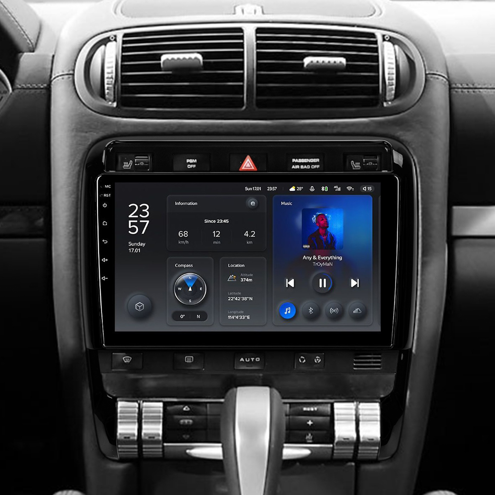 Штатная магнитола Teyes X1 2+32Gb Porsche Cayenne I 1 9PA 2002-2010 9"