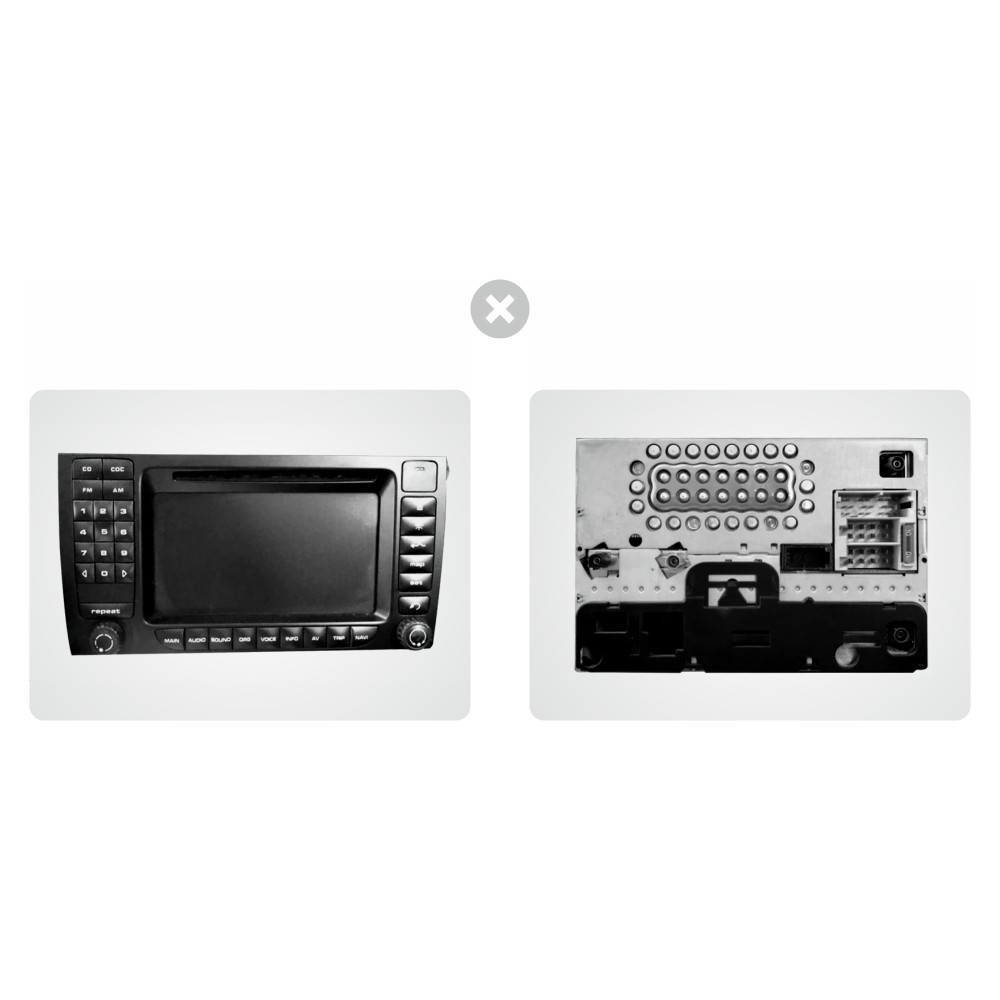 Штатная магнитола Teyes X1 2+32Gb Porsche Cayenne I 1 9PA 2002-2010 9"