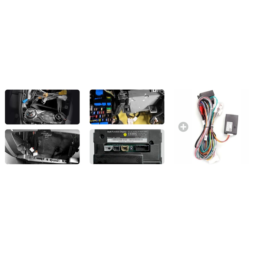 Автомобільна штатна магнітола SIGMA F10216 ANDROID 10 2+32 Gb Renault Clio 4 BH98 KH98 2012-2015 10" (L1)